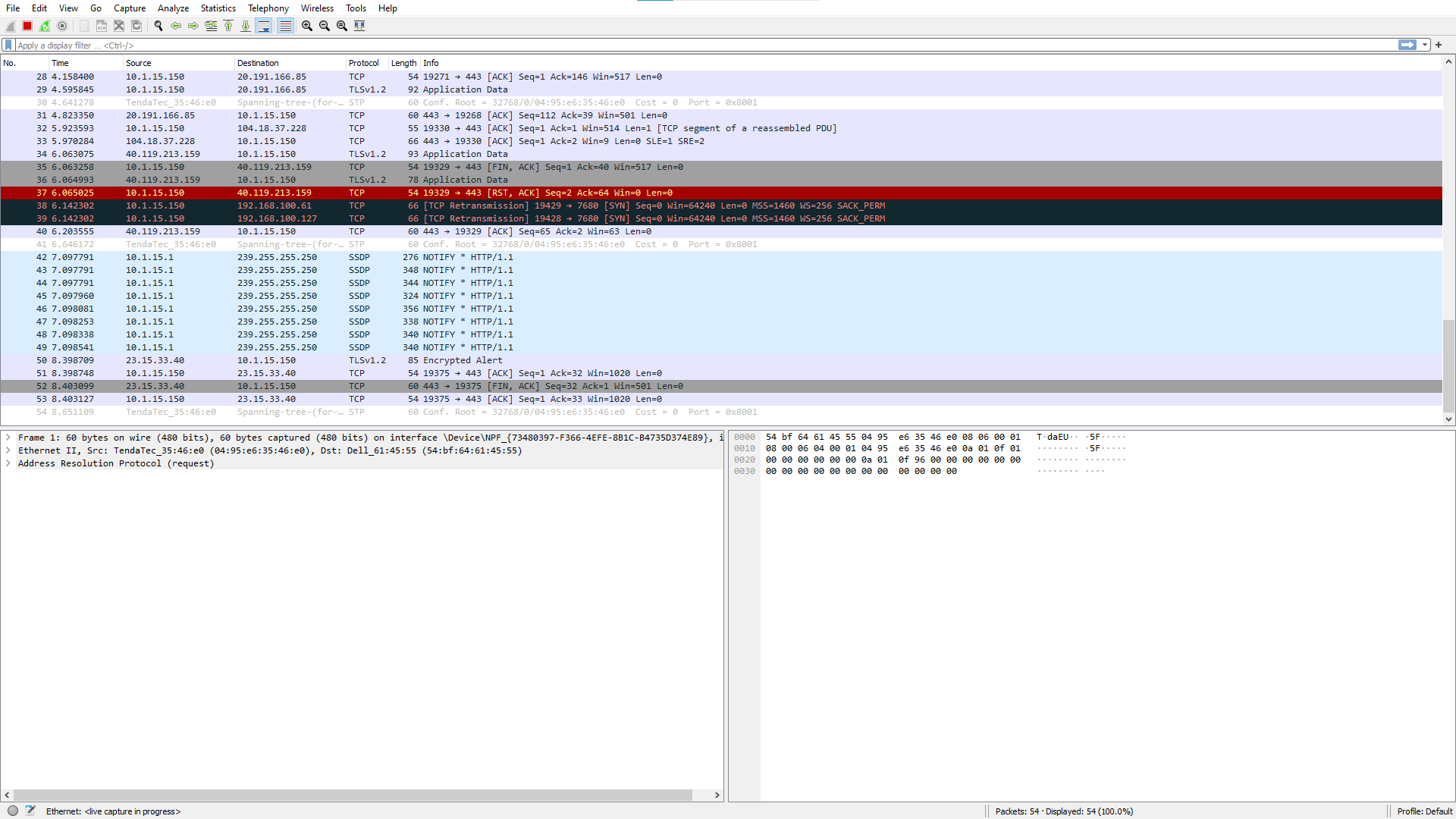 Monitor the network traffic of a specific APP on Windows